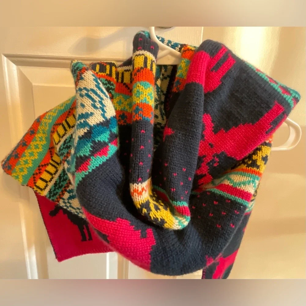 Reversible Scandinavian Winter Scarf (Women, Men, Children)